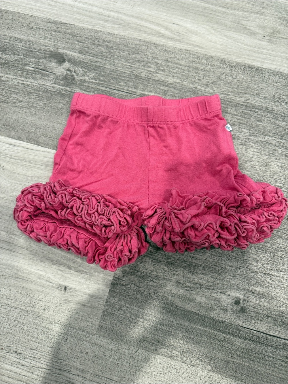 Posh Peanut Hot Pink Ruffle Diaper Cover